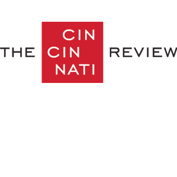 The Cincinnati Review Logo: the word “Cincinnati” is split into three rows on a red square.